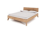 2412 Wildeiche hell geölt - Massivholzbett