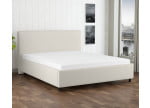 Cremeweiß 3906 Tia - 30cm Rahmen,100cm Kopfteil, 12cm Füße