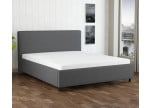 Dunkelgrau 5711 Tia - 30cm Rahmen,100cm Kopfteil, 12cm Füße