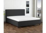 Schwarz 7006 Tia - 30cm Rahmen,100cm Kopfteil, 12cm Füße