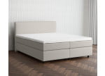 Cremeweiß 3906 Tia - 30cm Box,100cm Kopfteil, 6cm Füße