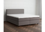 Hellgrau 5246 Tia - 30cm Box,100cm Kopfteil, 6cm Füße