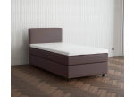 Braun 9075 Loto - 30cm Box,100cm Kopfteil, 6cm Füße - Boxspringbett 130x200