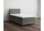 Nerz 38-38 Woolyun - 30cm Box,100cm Kopfteil, 6cm Füße - Boxspringbett 130x200