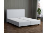 Hellgrau 5434 Loto - 30cm Box,100cm Kopfteil, 12cm Füße - Boxspringbett ohne Matratze 300x220