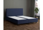 Marineblau 3920 Tia - 30cm Box,100cm Kopfteil, 12cm Füße - Boxspringbett ohne Matratze 300x220