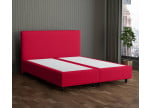 Rot 5579 Tia - 30cm Box,100cm Kopfteil, 12cm Füße - Boxspringbett ohne Matratze 300x220
