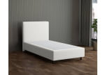 Weiss 5285 Loto - 30cm Box,100cm Kopfteil, 12cm Füße - Boxspringbett ohne Matratze 100x200