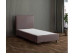 Braun 9075 Loto - 30cm Box,100cm Kopfteil, 12cm Füße - Boxspringbett ohne Matratze 100x200