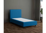 Petrol 9324 Tia - 30cm Box,100cm Kopfteil, 12cm Füße - Boxspringbett ohne Matratze 70x200