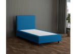 Petrol 9324 Tia - 30cm Box,100cm Kopfteil, 12cm Füße - Boxspringbett ohne Matratze 100x200