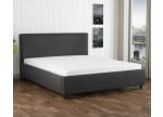 Schwarz 7006 Loto - 30cm Rahmen,100cm Kopfteil, 12cm Füße
