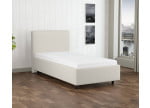 Cremeweiß 3906 Tia - 30cm Rahmen,100cm Kopfteil, 12cm Füße