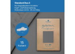 Bella Gracia Standard Duo 2 Spannbettlaken für Matratze mit verstellbarem Kopfteil und einer Höhe bis 25 cm