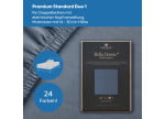 Bella Donna Premium Standard DUO 1 - Spannbettlaken für Matratzen bis 30 cm Höhe mit elektrischer Kopfverstellung
