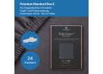Bella Donna Premium Standard DUO 2 - Spannbettlaken für Matratzen bis 30 cm Höhe mit elektrischer Kopf- und Fußverstellung