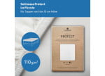 Formesse Satinesse Protect - Topper-Schonbezug im Spannbetttuch-Format für Topper bis 10 cm Höhe