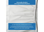 Formesse Satinesse Protect - Der Schonbezug im Spannbetttuchformat sitzt wie eine zweite Haut auf dem Topper