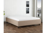Beige 3315 Tia - 30cm Rahmen, 12cm Füße - Bettrahmen