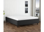 Schwarz 7006 Tia - 30cm Rahmen, 12cm Füße - Bettrahmen