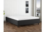 Schwarz 7006 Tia - 30cm Rahmen, 12cm Füße - Bettrahmen