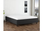 Schwarz 7006 Tia - 30cm Rahmen, 12cm Füße - Bettrahmen