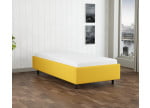 Senfgelb 5569 Tia - 30cm Rahmen, 12cm Füße - Bettrahmen