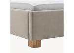 Fuß: 10x10cm aus massiver Buche