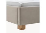 Fuß: 10x10cm aus massiver Buche