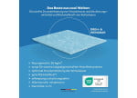 Ersatz Gelschaum Topperkern - optimale Druckentlastung der Wirbelsäule und erholsames Schlafklima