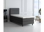 Dunkelgrau 5711 Tia - 20cm Box, 110cm Kopfteil, 12cm Füße