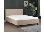 Beige 3315 Tia - 30cm Rahmen,100cm Kopfteil, 12cm Füße