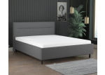 Dunkelgrau 5711 Tia - 30cm Rahmen,100cm Kopfteil, 12cm Füße