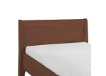 Buche walnuss lackiert - Komfortbett Drei