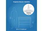 Vergleich Bett - Mensch