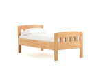02 Buche lackiert - Komfortbett Eins
