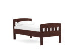 04 Buche wenge lackiert - Komfortbett Eins