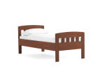 07 Buche walnuss geölt - Komfortbett Eins