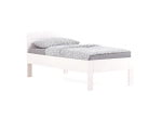 03 Buche weiß lackiert - Komfortbett Fünf