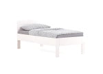 03 Buche weiß lackiert - Komfortbett Fünf