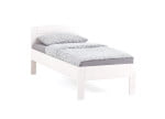 Buche weiß lackiert - Komfortbett Fünf