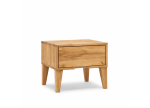 Nachttisch - 1 Schublade - Wildeiche