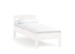 Buche weiß lackiert - Komfortbett Vier