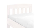 Buche weiß lackiert - Komfortbett Vier