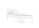 03 Buche weiß lackiert - Komfortbett Vier