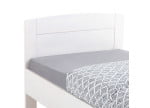 Buche weiß lackiert - Komfortbett Zwei