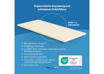 Ersatz Latex Topperkern - Ergonomische Anpassung und  erholsames Schlafklima