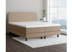 Beige 3315 Tia - 15cm Box,100cm Kopfteil, 12cm Füße
