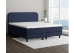Marineblau 3920 Tia - 15cm Box,100cm Kopfteil, 12cm Füße
