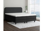 Schwarz 7006 Tia - 15cm Box,100cm Kopfteil, 12cm Füße